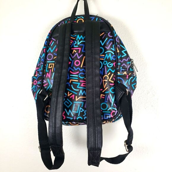 Stranger Things Loungefly Vintage 90's Neon Light Mini Zip Up Back Pack - Picture 7 of 9